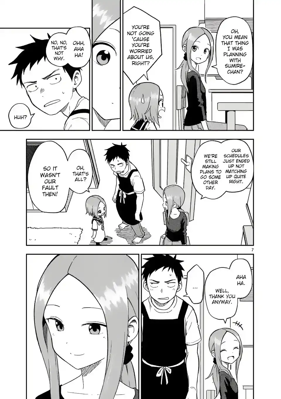 Karakai Jouzu no (Moto) Takagi-san Chapter 158 7